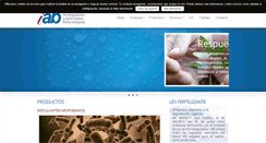 Desktop Screenshot of iabiotec.com